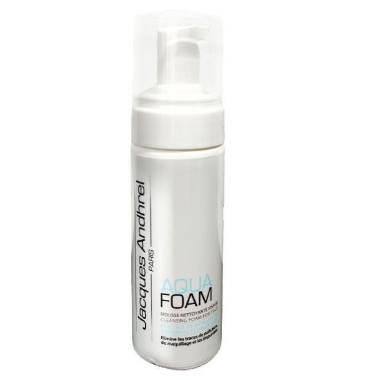 فوم شستشوی صورت ژاک آندرل پاریس مدل AQUA FOAM حجم 150 میلی لیتر