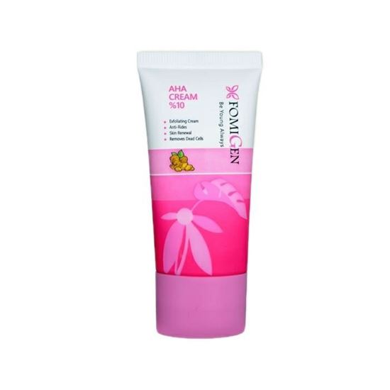 تصویر فومیژن_کرم لایه بردارAHA10%